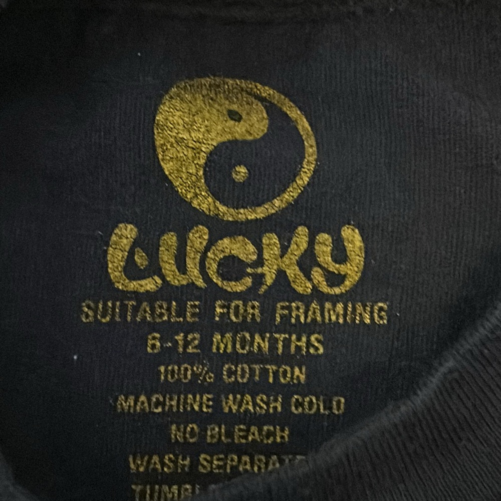 Lot of 6 Designer Baby Boy T-Shirts 6-12 Months Polo, Lucky, EUC - Picture 8 of 9